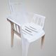 Stackable Plastic Boston Chair by Pierre Paulin for Henry Massonnet 1980s