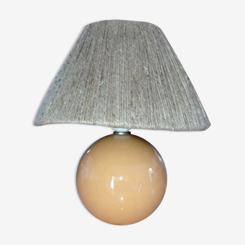 Lampe corde de jute