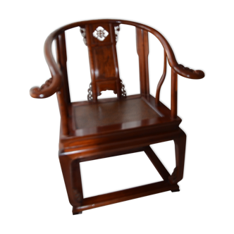 Chinese armchair "Horse Iron"