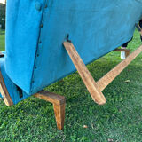 Scandinavian sofa bed touch velvet