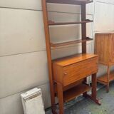 Vintage teak shelf/secretary