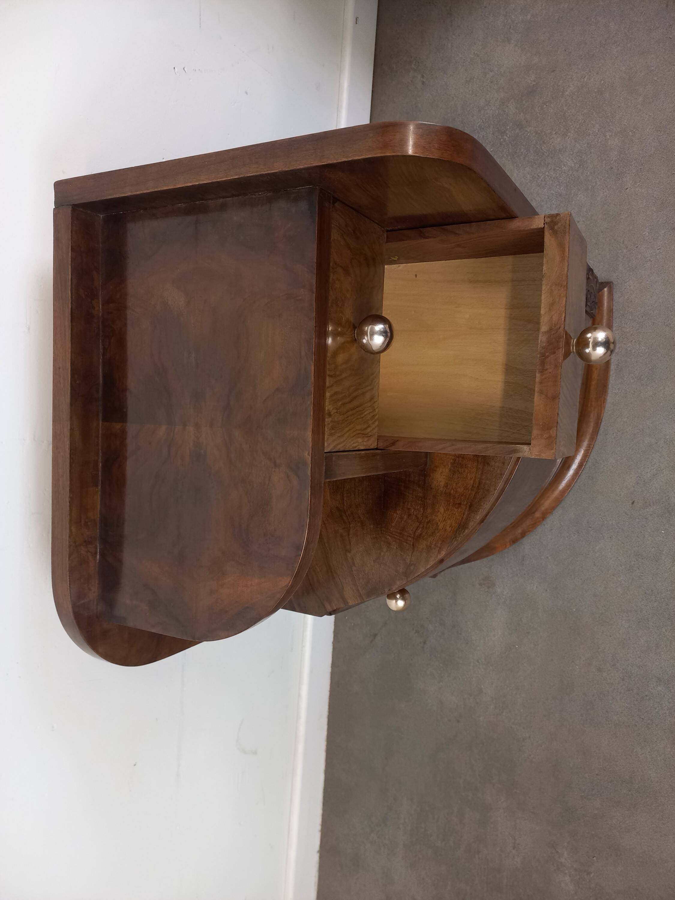 Pair of Art Deco bedside tables