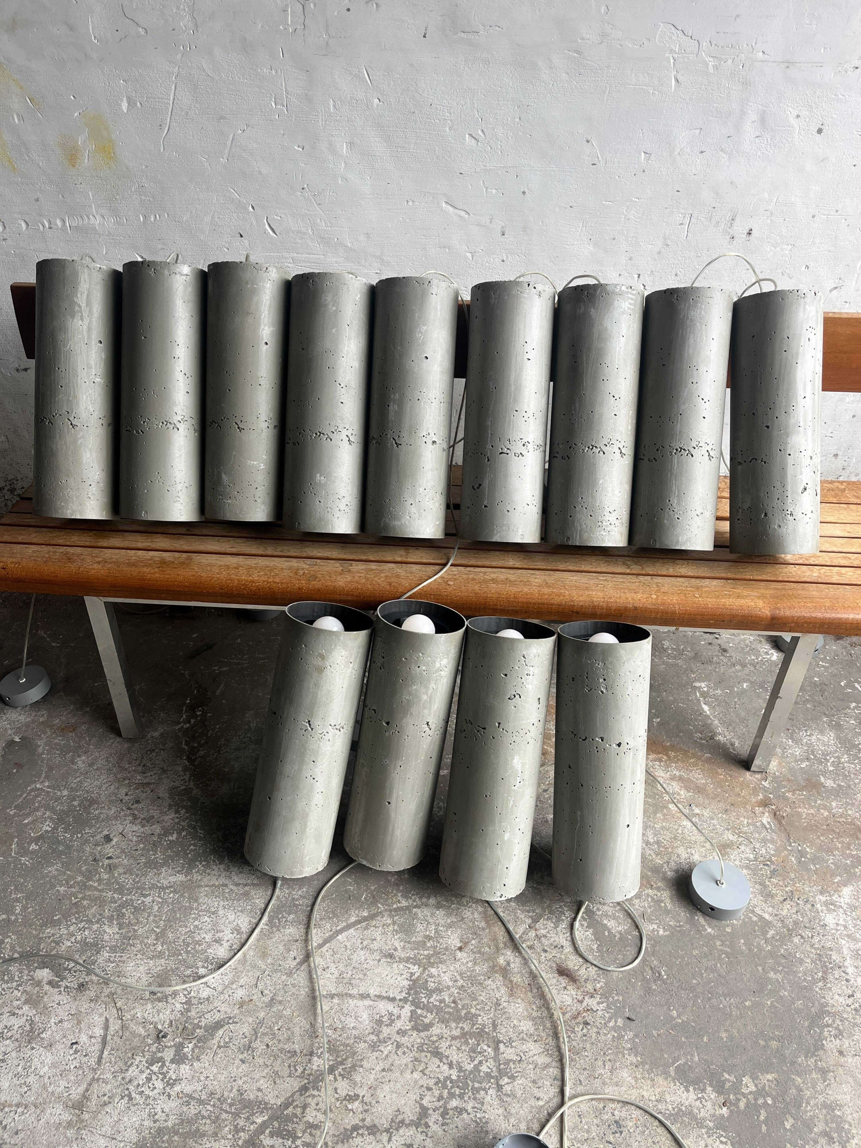 Suspension Wever & Ducré « Concrete Tube 4.0 »