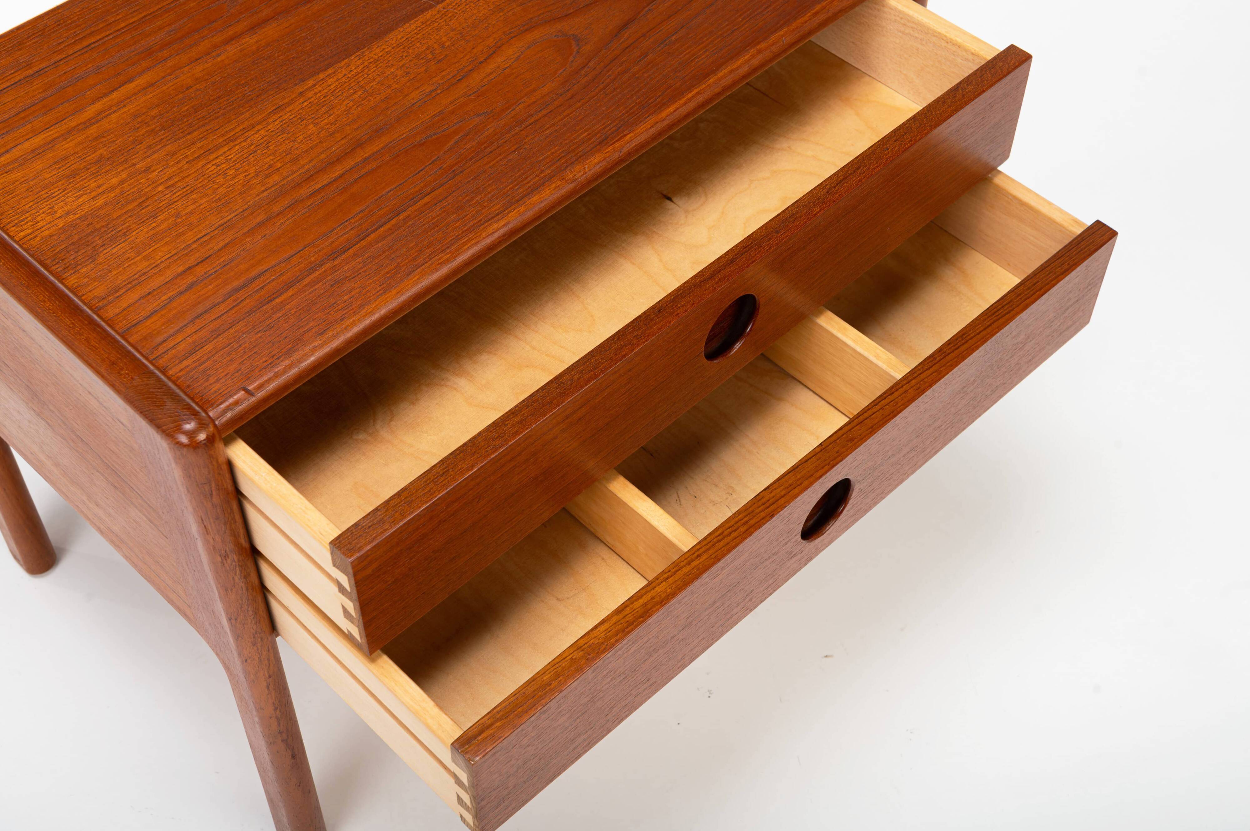 Commode en teck par Vildbjerg Møbelfabrik