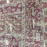Tapis ancien turc ghyordès 18éme siècle 135x268 cm