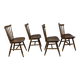 Lot de 4 chaises Baumann Tacoma