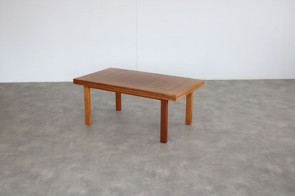 Vintage coffee table | dining table | adjustable | 1960s