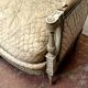 Louis XVI style bench in 20th century patinated beech