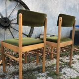 Set of 4 vintage Baumann chairs