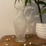 Vase transparent vintage