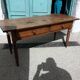 Oak table from the early 19th century