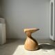 Solid wood sofa end
