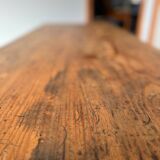 Weathered farm table