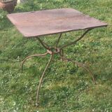 Old garden coffee table