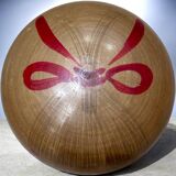 Rare creative kokeshi doll by master Uzuki Hakuhou.