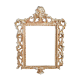 Italian frame 19th century, carved wood with original gold leaf gilding, rabbet 38.5x28.7 cm SB