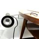 Lamp with clip VEB Narva 3140 1970s space age retro vintage GDR