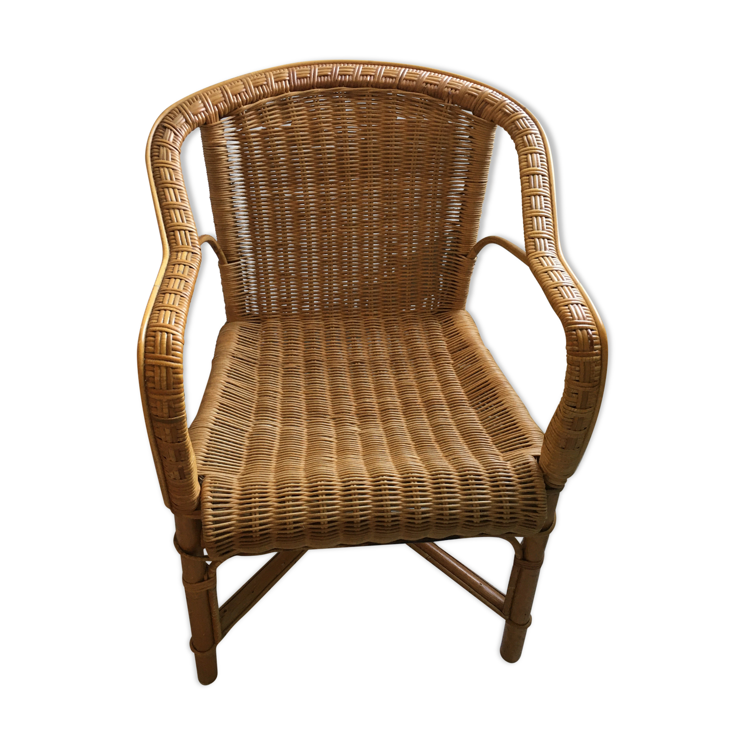 Vintage rattan chair