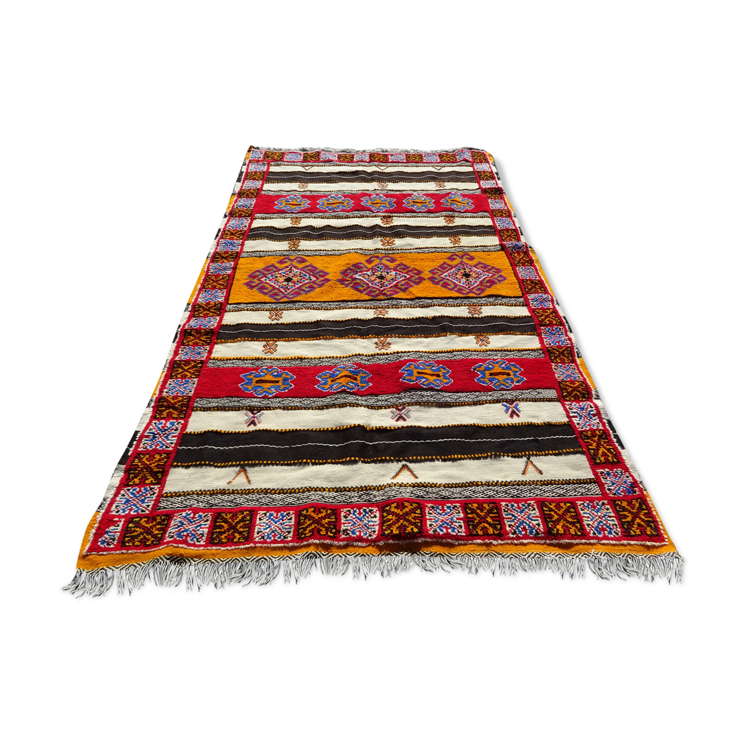 Handmade Berber carpet 250 x 136 cm