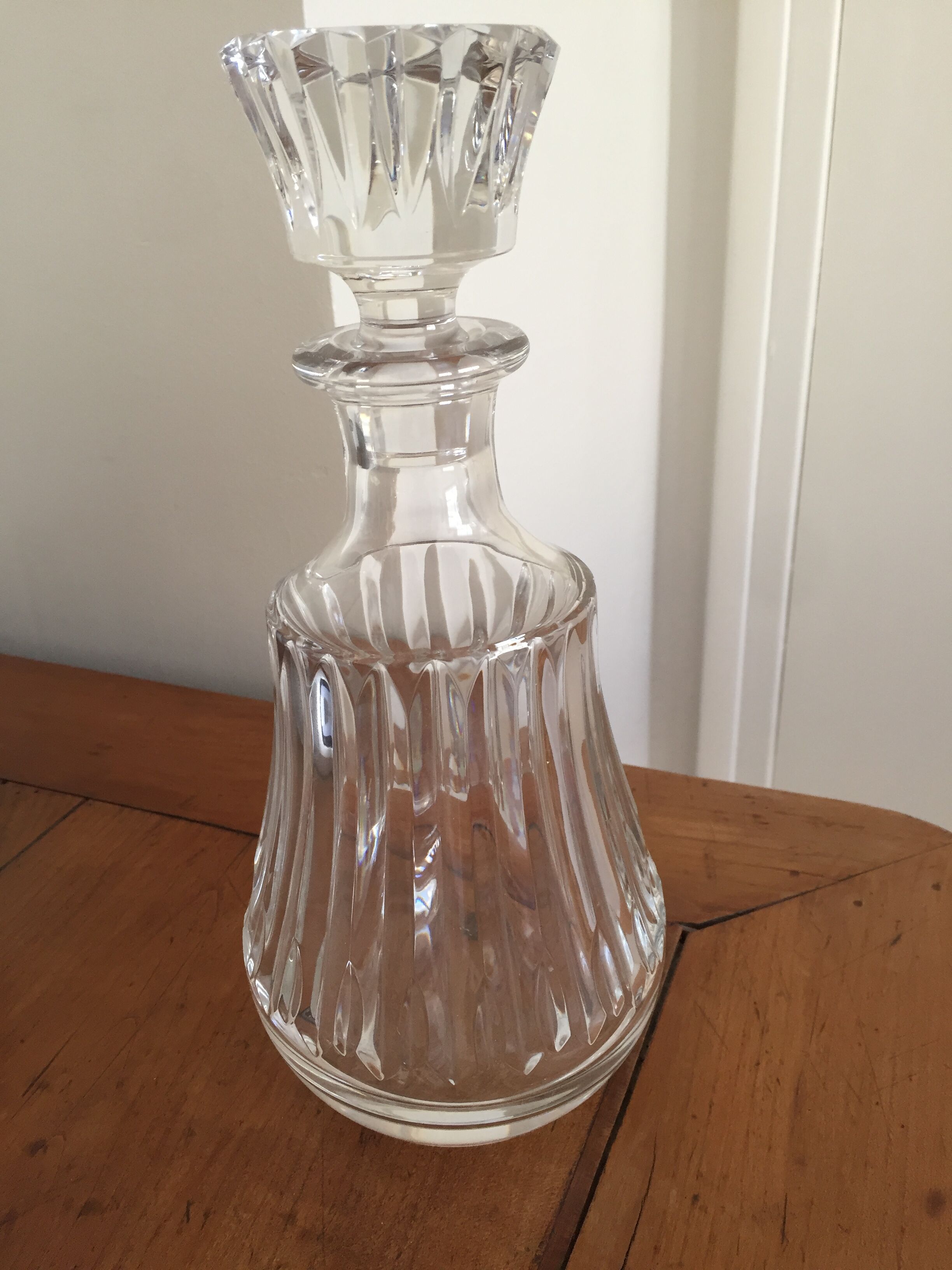 Daum crystal decanter