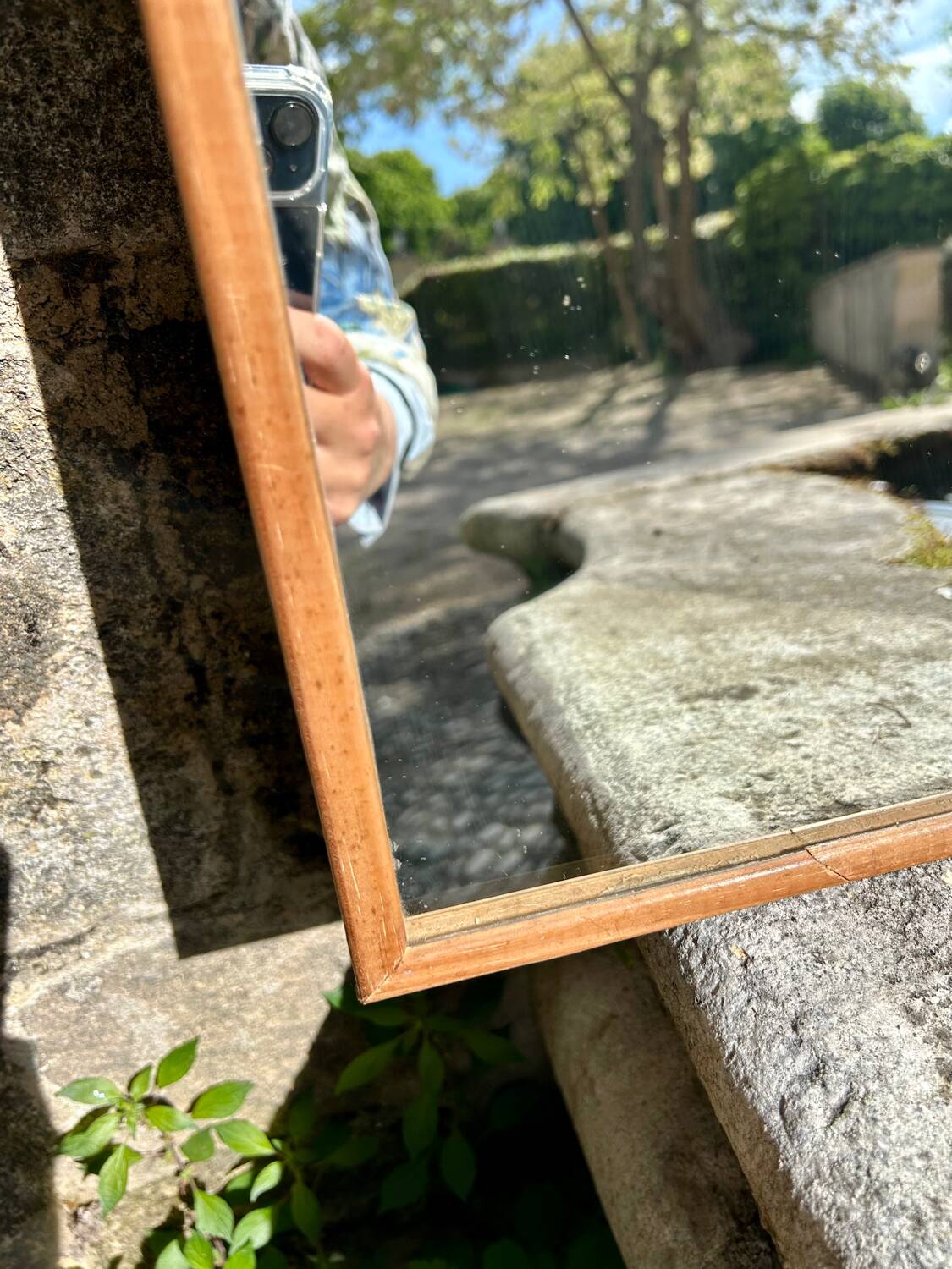 Miroir en bois vintage 80/90’s