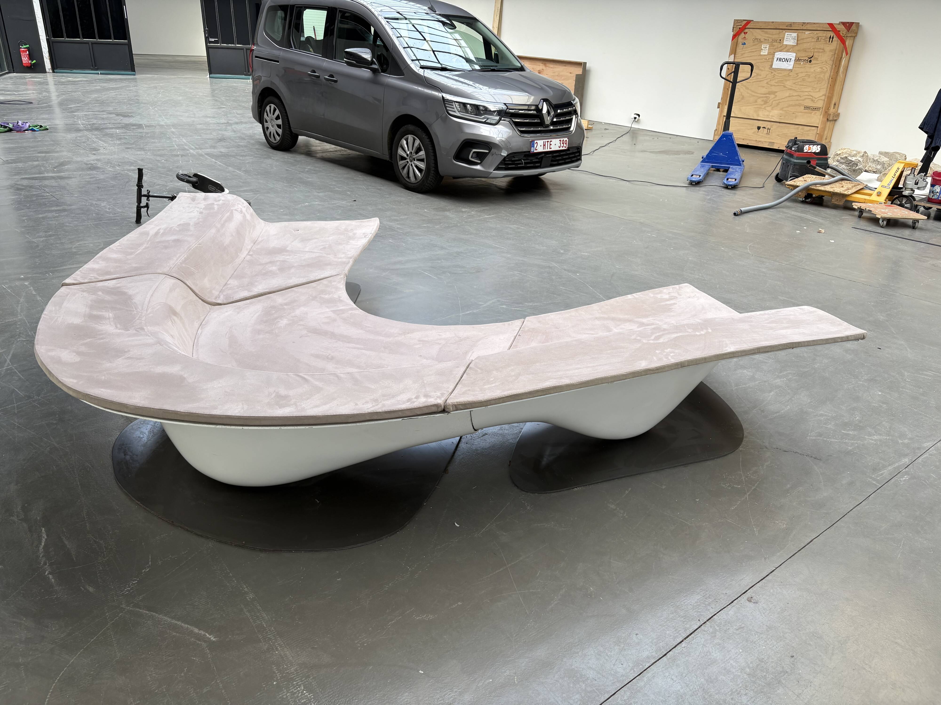 Canapé "Dish" de Danny Venlet, 2004, prototype
