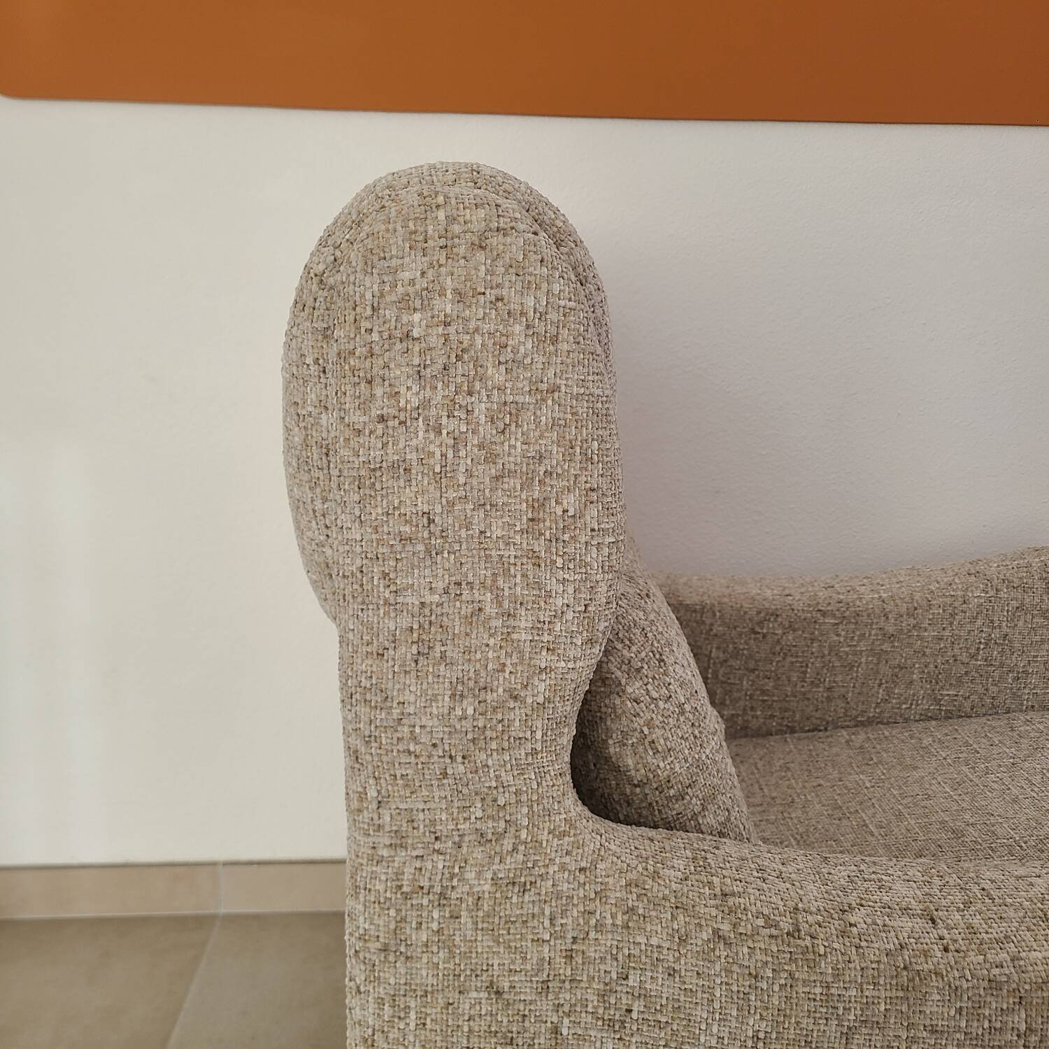 FS116 armchair called Dachshund design Michel Mortier edition Steiner vintage