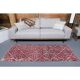 Vintage Turkish Oushak Handmade Wool Cotton Pink Runner 76x200