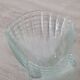 Glass scallop bowls