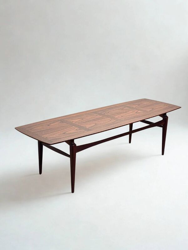 Table basse en bois de rose par Erik Johansson