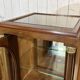 Art Deco buffet in mahogany, oak, and marble top.