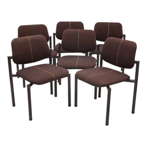 Set de 6 chaises ou fauteuils vintages,