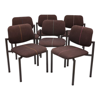Set de 6 chaises ou fauteuils vintages, 1970