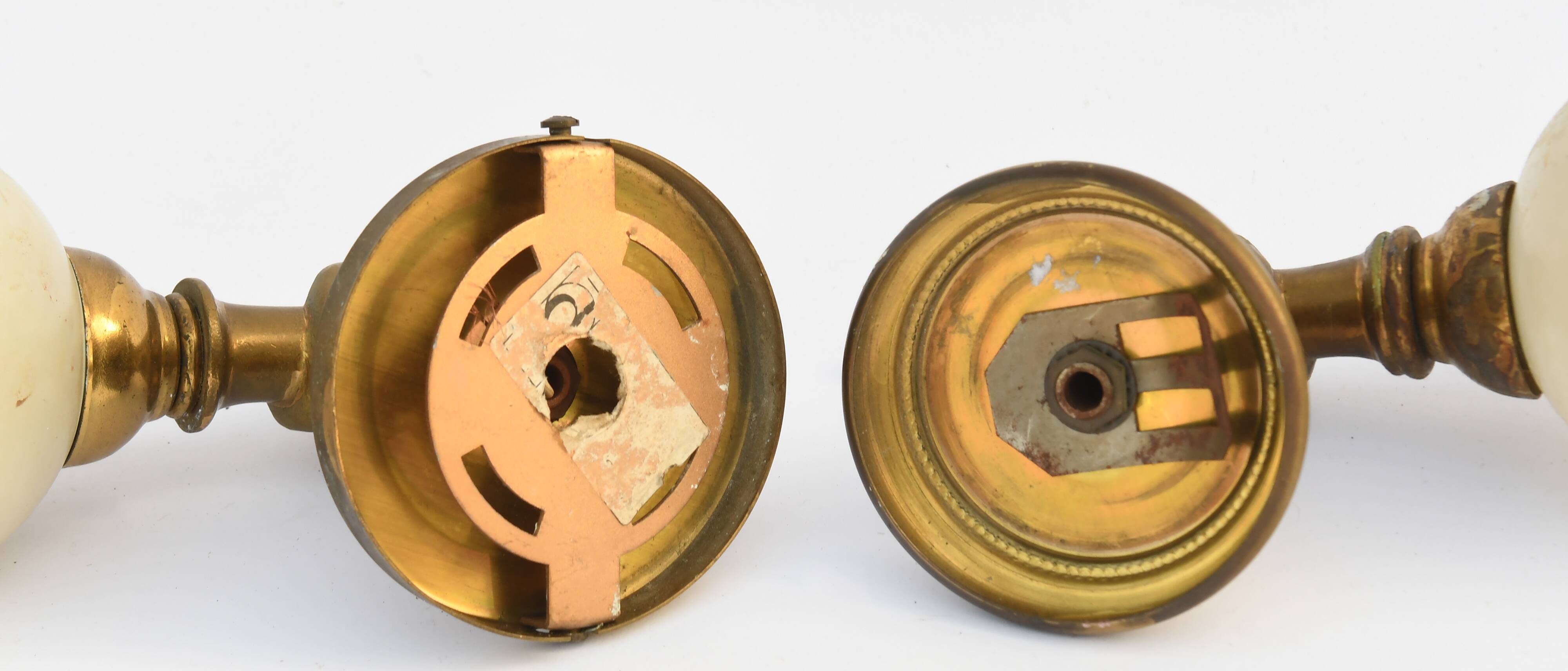 Set of 3 torchlight hand sconces