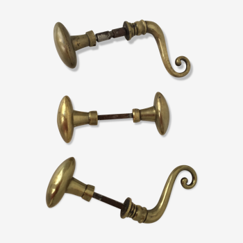 Brass door handles