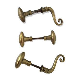 Brass door handles