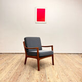 Teak armchair or easy chair by Ole Wanscher for France & Son, Mid Century Modern Danish Design, 1950er