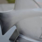 Vase/sculpture poisson des années 60