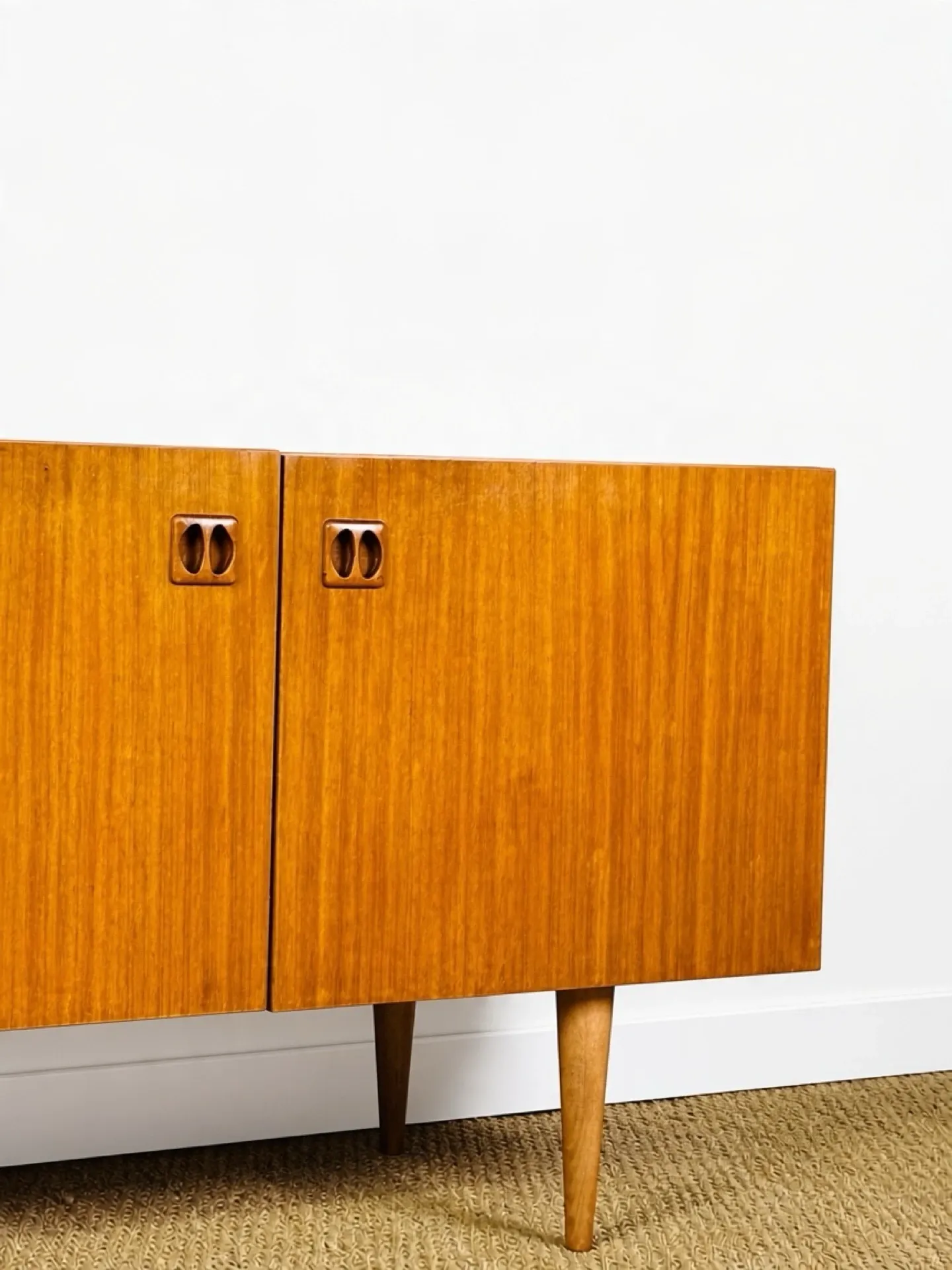 Scandinavian teak sideboard from the 1960s.