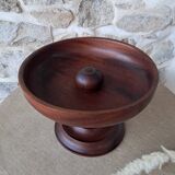 Wooden fruit bowl