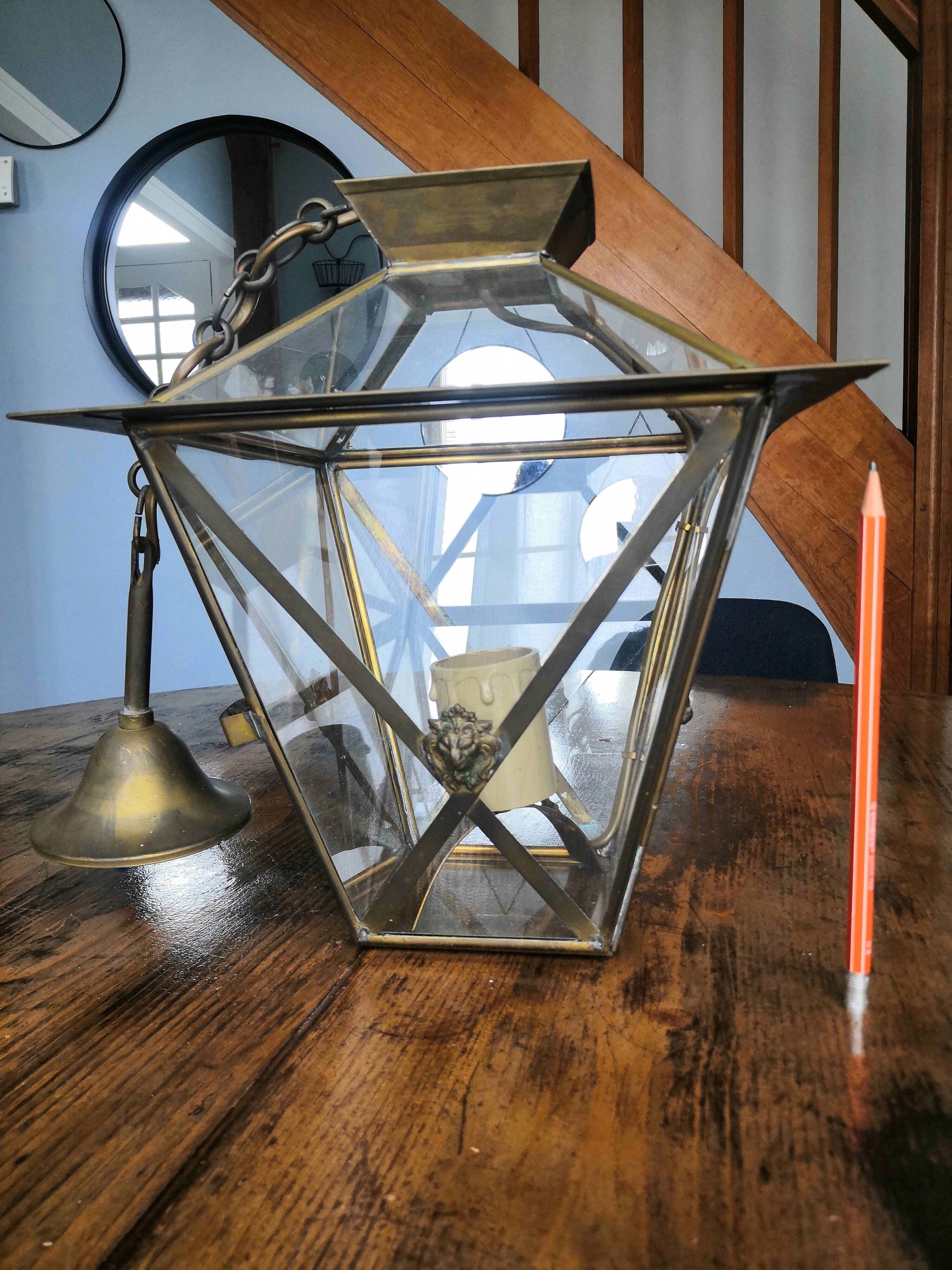 Large ancient lantern