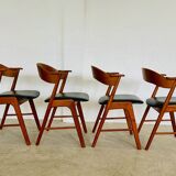 Chaises vintage danoises Kai Kristiansen modèle 32 pour Schou Andersens Møbelabrik