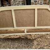 Louis XVI bench in bleached wood, Napoleon III period