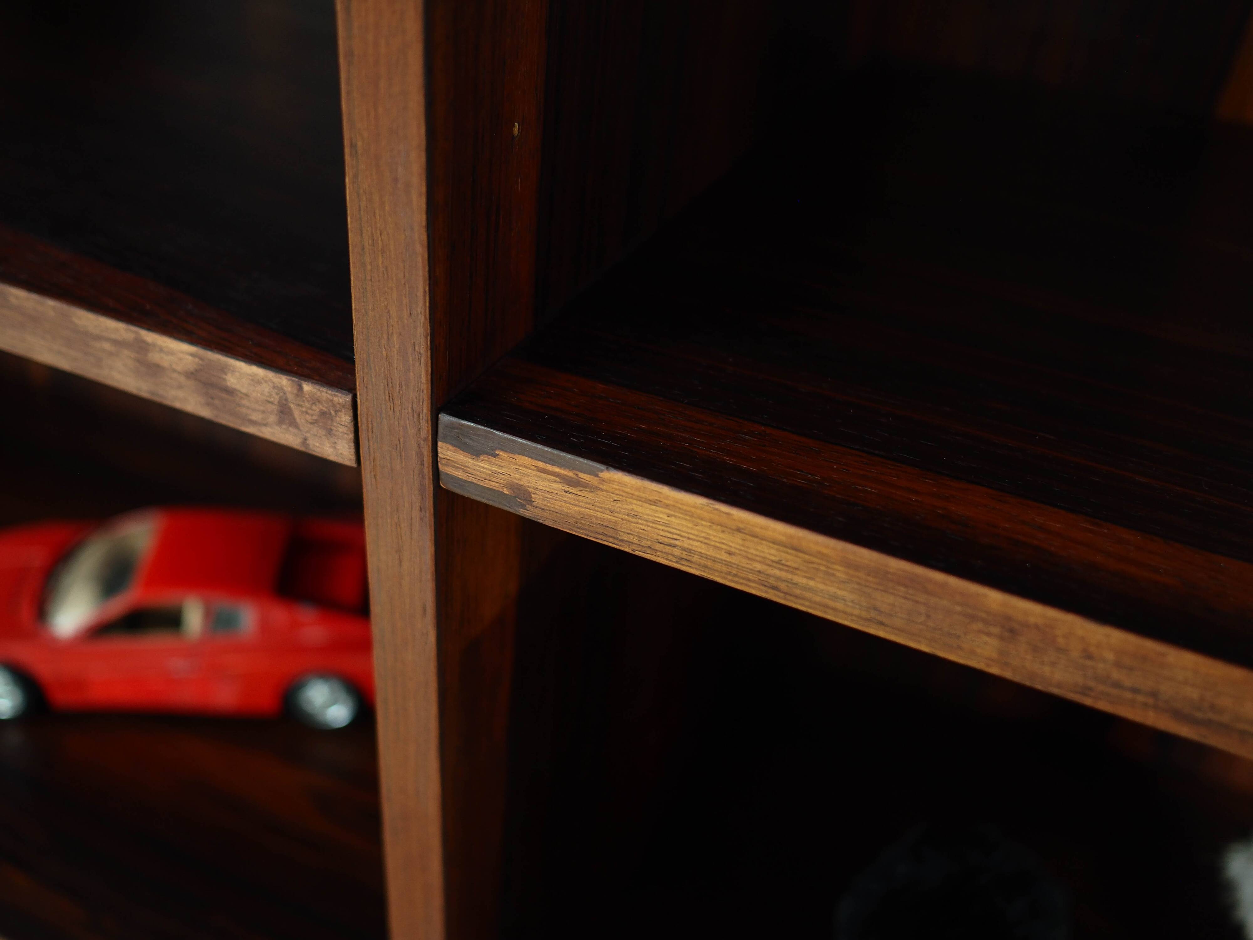 Rosewood bookcase, Danish design, 1970s, made in Denmark
