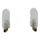 Set of 2 Barovier & Toso wall lamps sconce, 1950s Italy