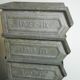 Lot de 15 petits casiers métal industriels