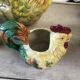 Set of candy and sugar boxes in slipware.