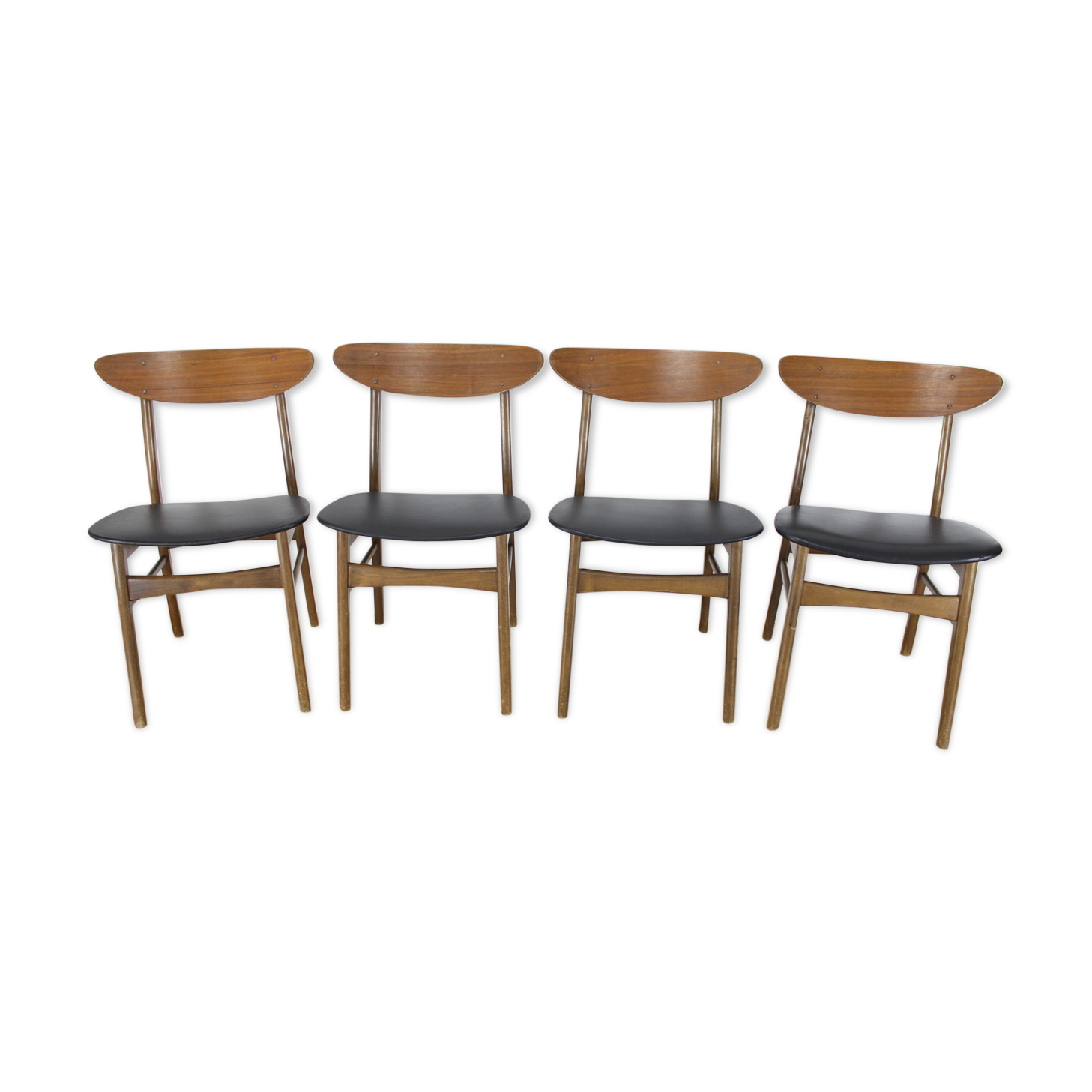 Scandinavian chairs in teak, Farstrup 210, Denmark 1960