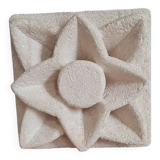 Vintage stone table lamp by Albert Tormos