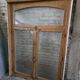 Solid oak window from the early 20th century.